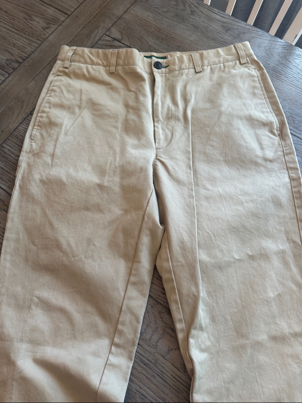 Orvis Men’s Ultimate Khakis Flat Front Chino Pants 8K4Y Tan - Picture 5 of 11